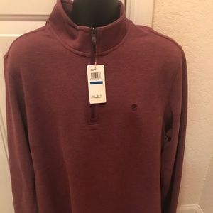 Izod Saltwater Fleece,Zip Pullover, XL-Men,NWT,Fig